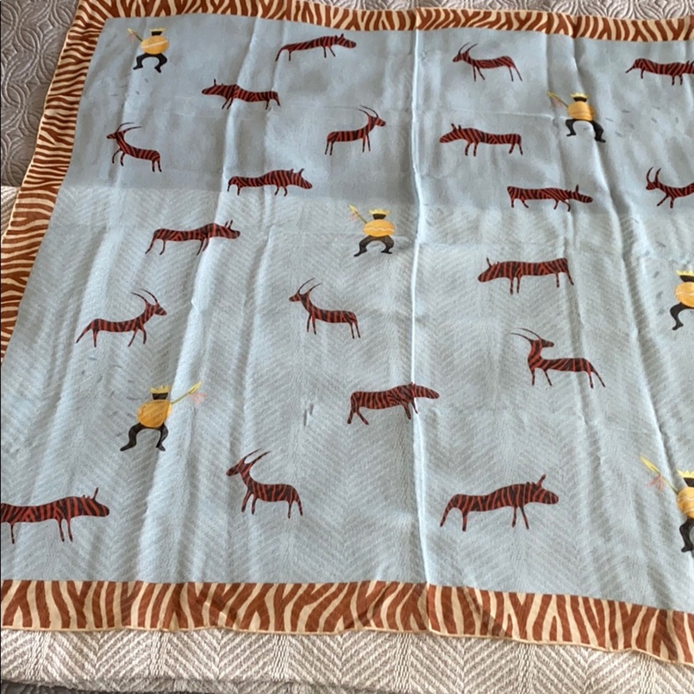 Bulgari silk scarf